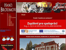 Tablet Screenshot of hasicibroumov.cz